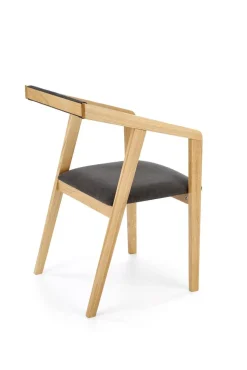 Krzesło Luza dąb naturalne/ szare