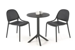 Krzesło Lynette czarny