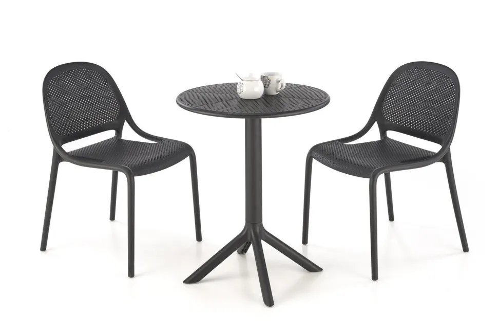 Krzesło Lynette czarny