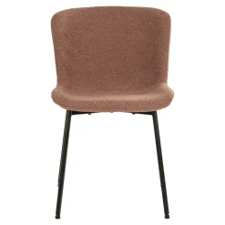 Krzesło Maceda boucle miedziane/ czarne