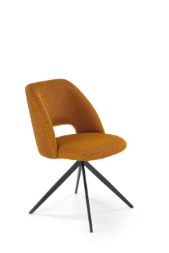 Krzesło Maeba obrotowe musztardowe