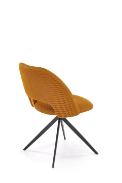 Krzesło Maeba obrotowe musztardowe