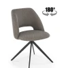 Krzesło Maeba obrotowe szare