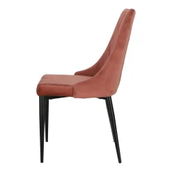 Krzesło Magnat różowy tapicerowane