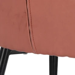 Krzesło Magnat różowy tapicerowane