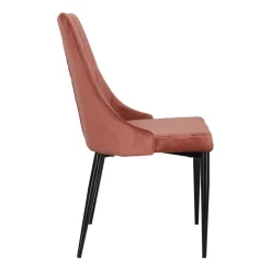 Krzesło Magnat różowy tapicerowane