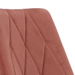 Krzesło Magnat różowy tapicerowane