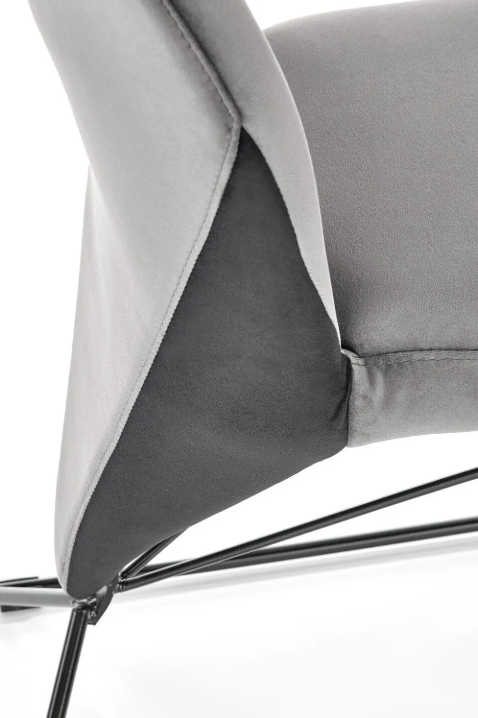 Krzesło Marlene szare