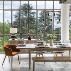 Krzesło Marlo miedziane