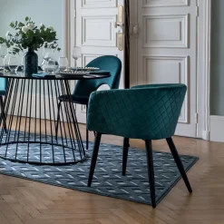 Krzesło Marlo niebieskie