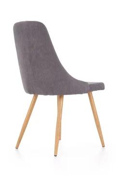 Krzesło Maryland szare ciemne