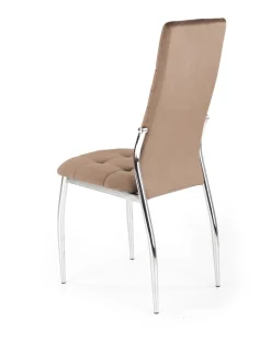 Krzesło Melani beżowe velvet