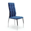 Krzesło Melani granatowe velvet