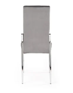 Krzesło Melani szare velvet