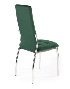 Krzesło Melani zielone velvet