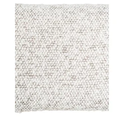 Krzesło Melilla boucle białe/ czarne