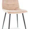Krzesło Mello Velvet - beż Bluvel 28
