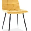 Krzesło Mello Velvet - curry Bluvel 68