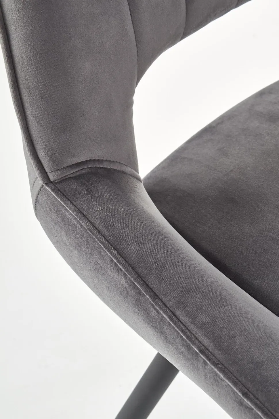 Krzesło Mersa szare