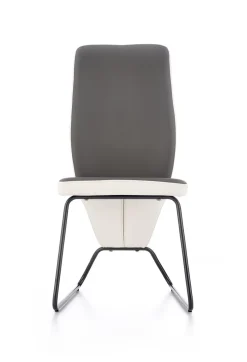 Krzesło Michigan białe/szare jasne