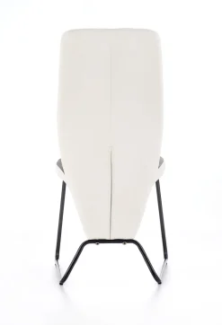 Krzesło Michigan białe/szare jasne