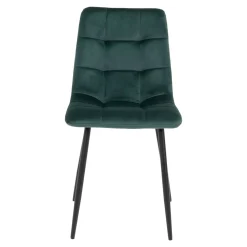 Krzesło Middelfart zielony ciemny VIC/ czarne