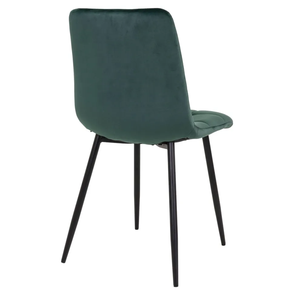 Krzesło Middelfart zielony ciemny VIC/ czarne