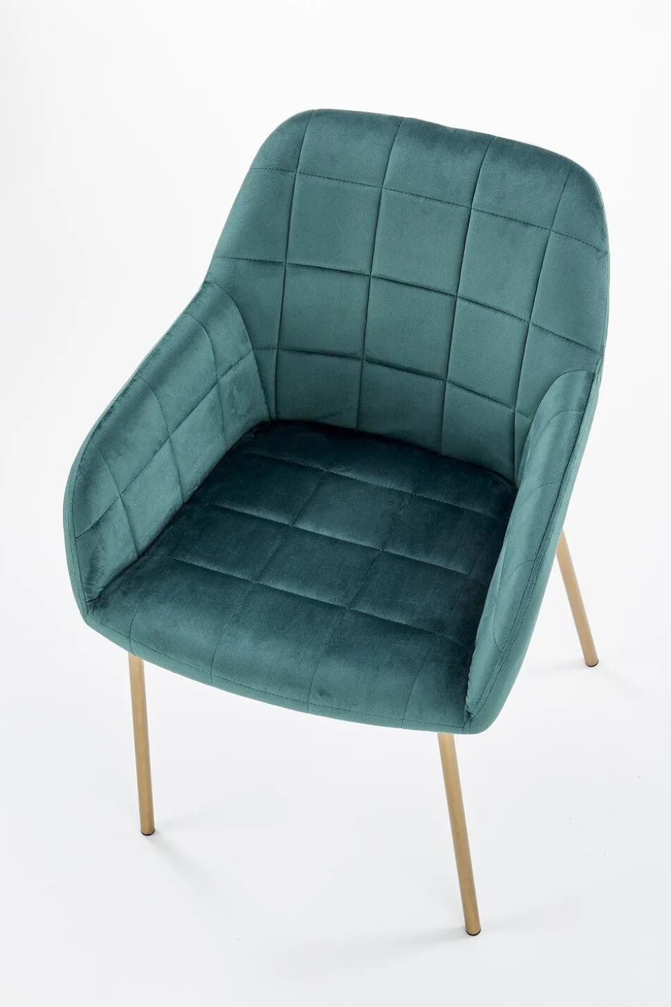 Krzesło Minnesota zielone/złote