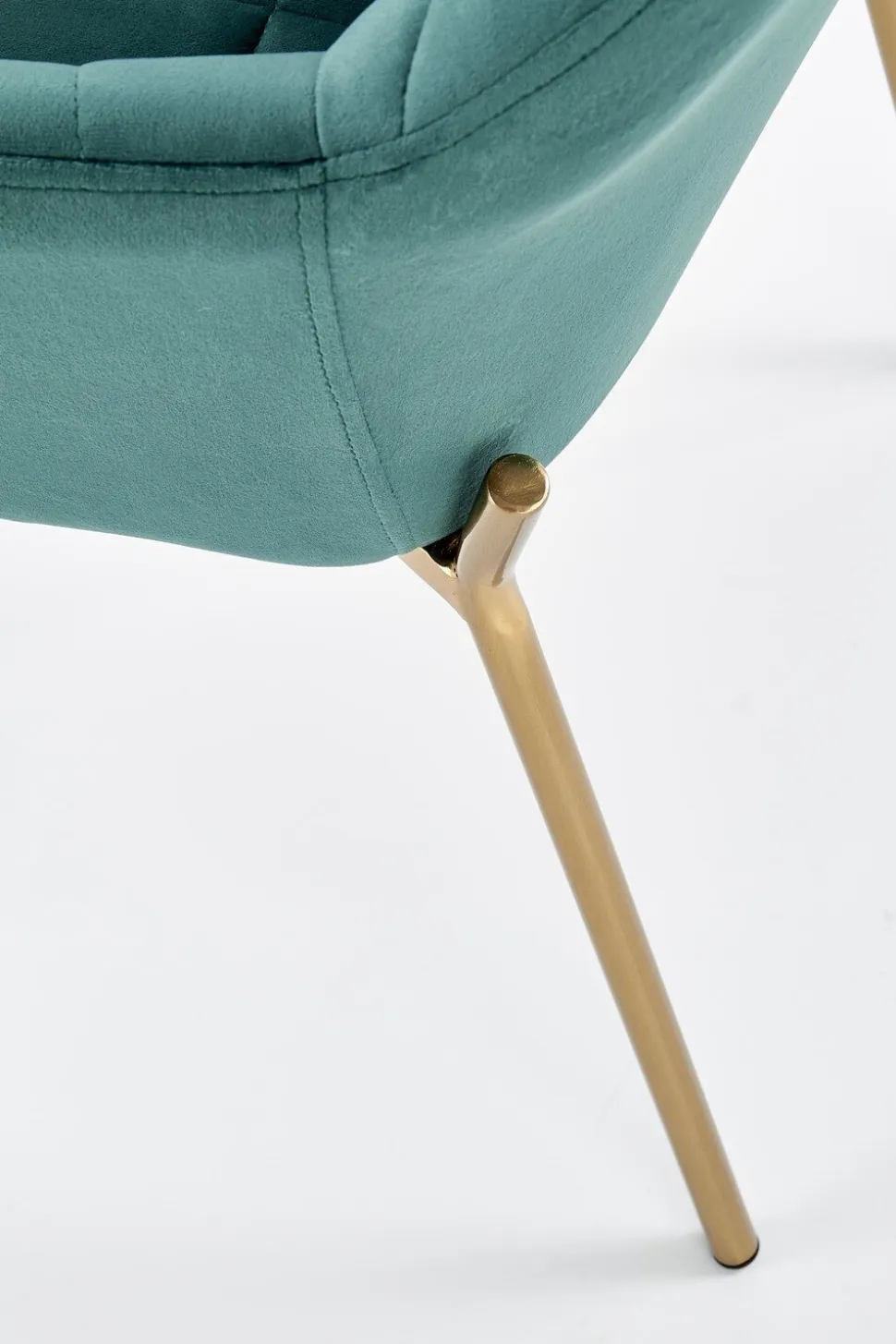 Krzesło Minnesota zielone/złote