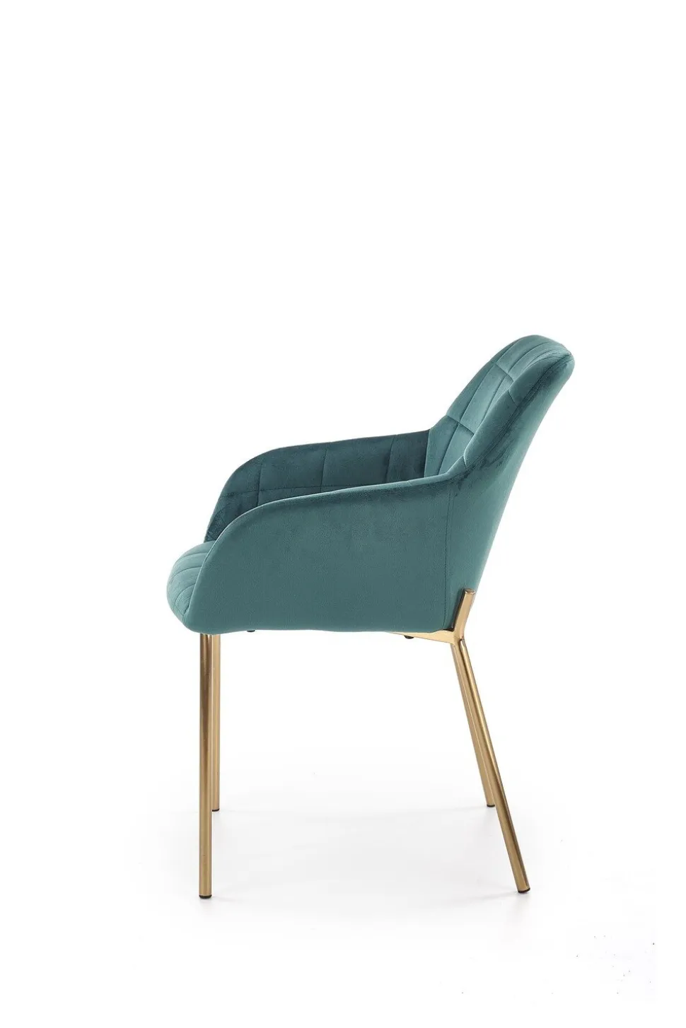 Krzesło Minnesota zielone/złote