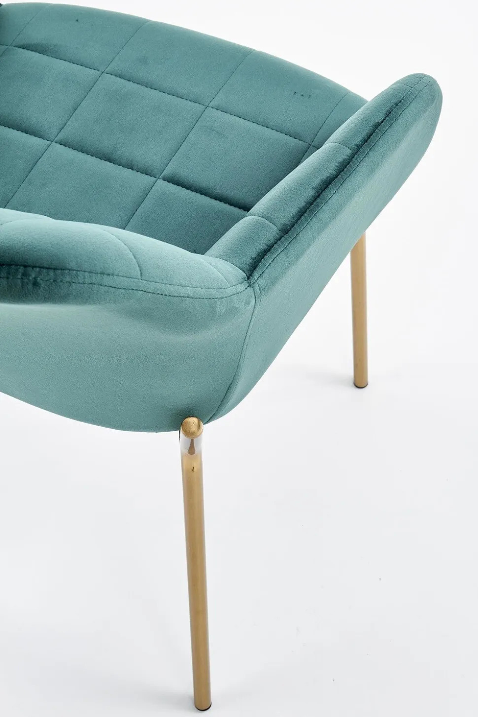 Krzesło Minnesota zielone/złote