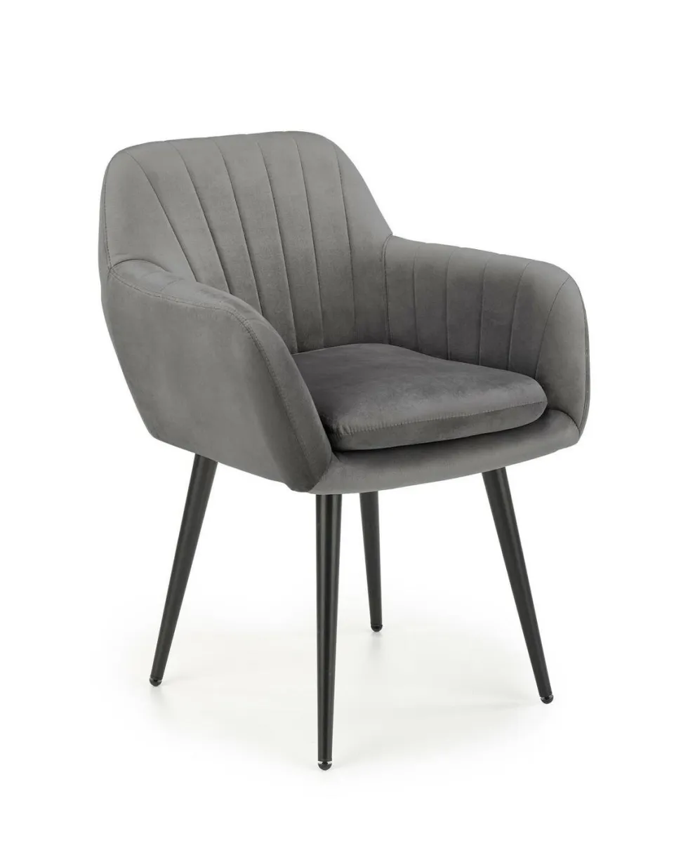 Krzesło Mirabell szare