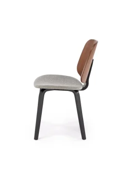Krzesło Mireyla orzechowy/popielaty