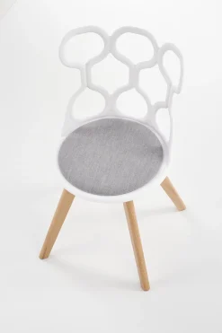 Krzesło Missouri białe/szare