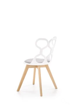 Krzesło Missouri białe/szare