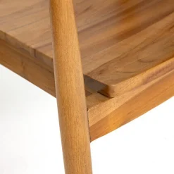 Krzesło Miyako naturalne drewno tekowe