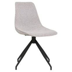 Krzesło Monaco obrotowe beżowe boucle/  czarne