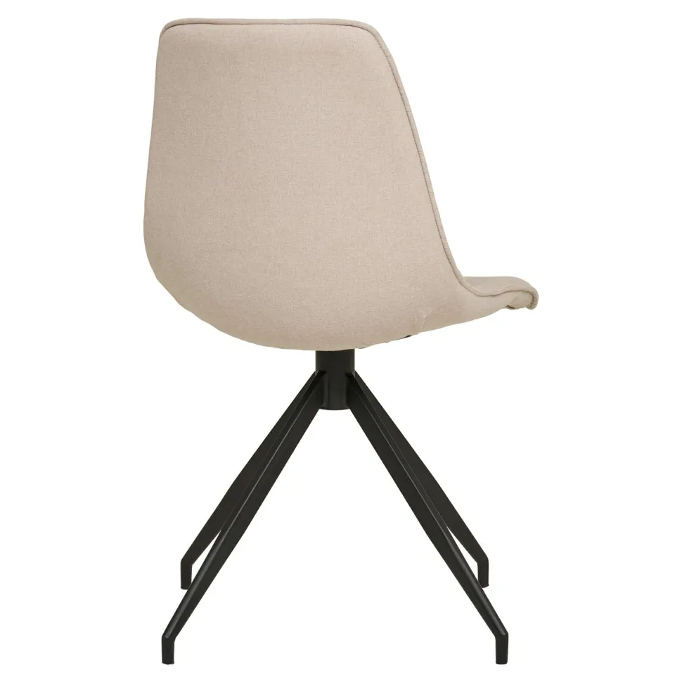 Krzesło Monaco obrotowe beżowe/ czarne