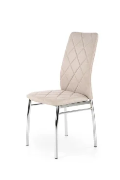Krzesło Montana beżowe/chrom