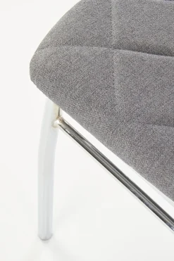 Krzesło Montana szare jasne/chrom