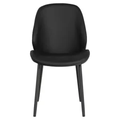 Krzesło Monte Carlo czarne PU/ czarne