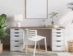 Krzesło Muna białe z tworzywa