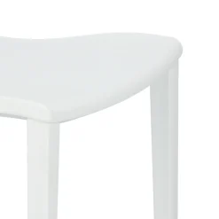 Krzesło Muna białe z tworzywa