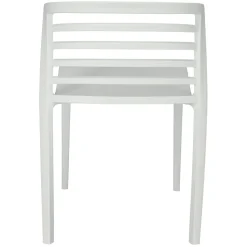 Krzesło Muna białe z tworzywa