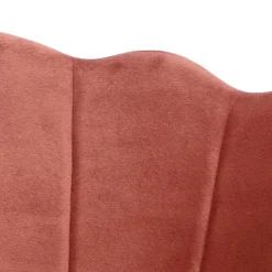 Krzesło muszelka Florencja VIC różowe