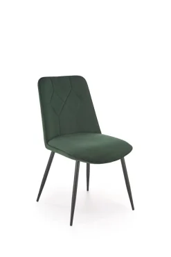 Krzesło Myanna ciemny zielony