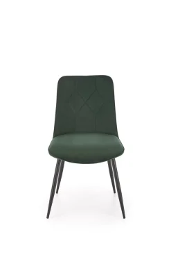 Krzesło Myanna ciemny zielony