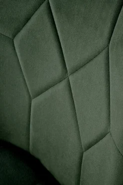 Krzesło Myanna ciemny zielony