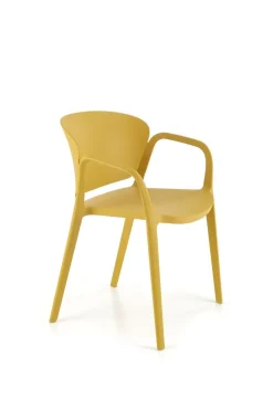 Krzesło Nadine musztardowe