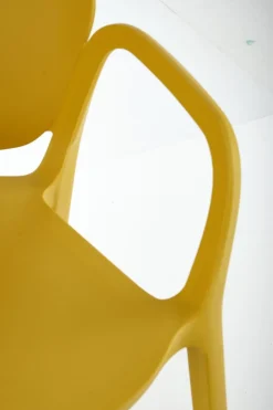 Krzesło Nadine musztardowe